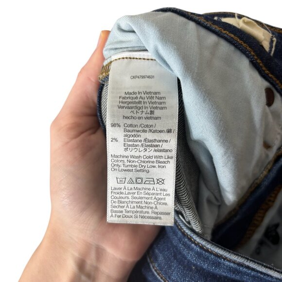 Madewell Curvy Kick Out Jeans Size 25 Bootcut Flared Jean - Picture 9 of 10